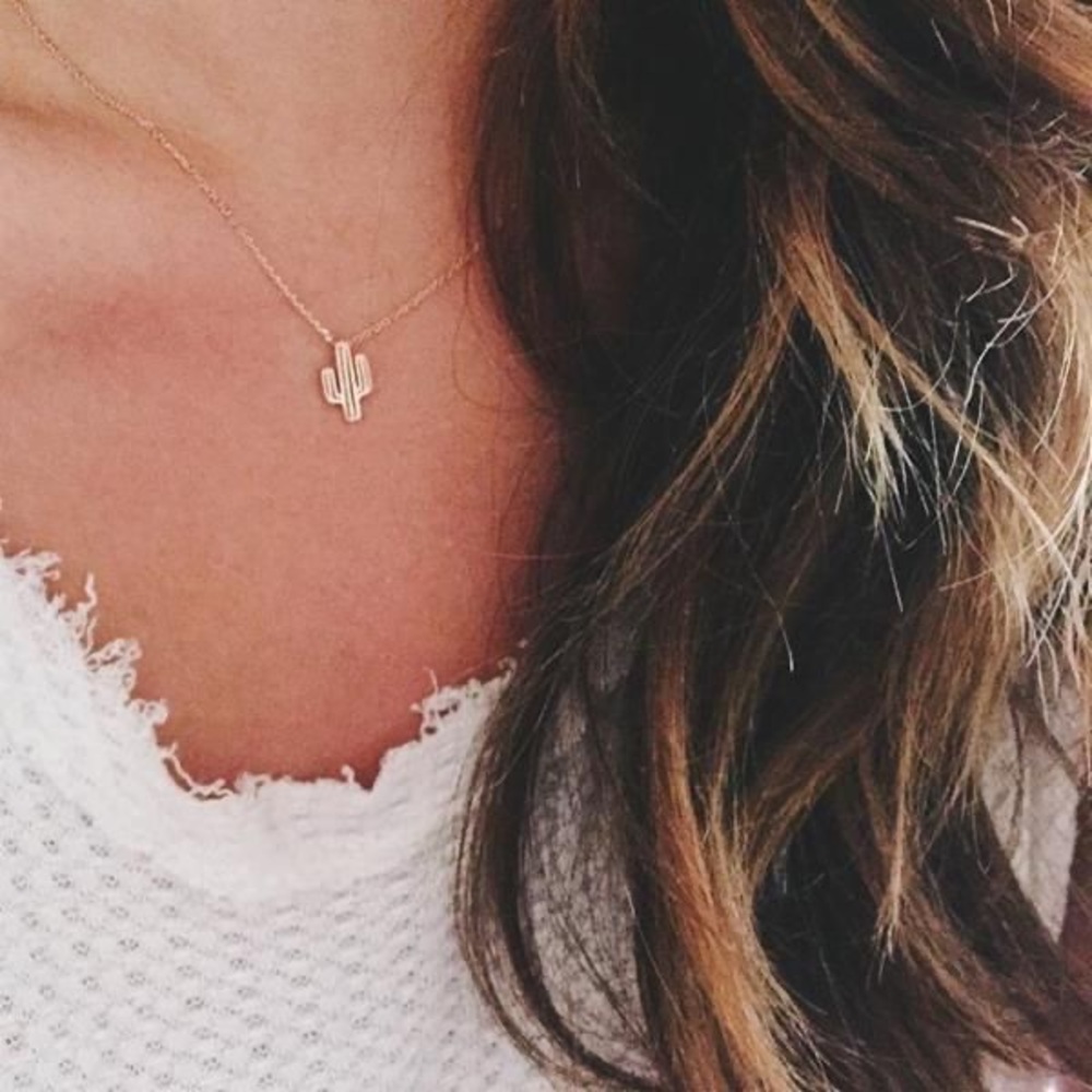 Moorea Seal Cactus Necklace